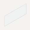 Cartesian & Profiles Side Kit, 7-1/2" H x 21" D, Single Side Kit, Matte White