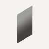 Cartesian & Profiles Side Kit, 30" H x 21" D, Single Side Kit, Tinted Gray Mirror