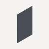 Cartesian & Profiles Side Kit, 30" H x 21" D, Single Side Kit, Matte Slate