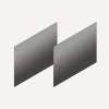 Cartesian & Profiles Side Kit, 15" H x 21" D, Pair Side Kits, Tinted Gray Mirror