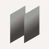 Cartesian & Profiles Side Kit, 30" H x 21" D, Pair Side Kits, Tinted Gray Mirror
