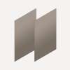 Cartesian & Profiles Side Kit, 30" H x 21" D, Pair Side Kits, Satin Bronze