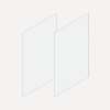 Cartesian & Profiles Side Kit, 30" H x 21" D, Pair Side Kits, Matte White