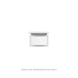 Profiles Modular Vanity, 12" x 7-1/2" x 21", Satin Bronze, Chrome Frame, Full Drawer