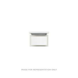 Profiles Modular Vanity, 12" x 7-1/2" x 21", Matte Gray, Polished Nickel Frame, Full Drawer, Selectable Night Light, 2700K/4000K Temperature (Warm/Cool Light)