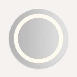 Vitality Lighted Mirror, 30" Round, Inset Light Pattern, Warm White (3000K), Dimmable, Defogger