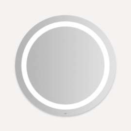 Vitality Lighted Mirror, 40" Round, Inset Light Pattern, Cool White (4000K), Dimmable, Defogger