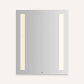 Vitality Lighted Mirror, 24" x 30" x 1-3/4", Column Light Pattern, Warm White (3000K), Dimmable, Defogger