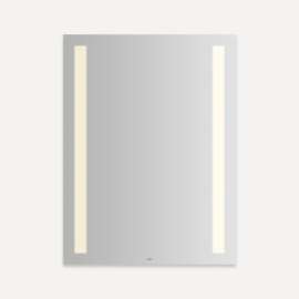 Vitality Lighted Mirror, 30" x 40" x 1-3/4", Column Light Pattern, Warm White (3000K), Dimmable, Defogger