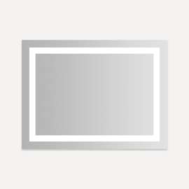 Vitality Lighted Mirror, 48" x 36" x 1-3/4", Inset Light Pattern, Cool White (4000K), Dimmable, Defogger, Flippable