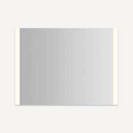 Vitality Lighted Mirror, 48" x 36" x 1-3/4", Edge Lit Light Pattern, Warm White (3000K), Dimmable, Defogger, Flippable