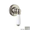 Perrin and Rowe U.3240L-STN/TO 3/4in Wall Valve Trim in Satin Nickel
