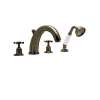 Perrin and Rowe U.3249X-EB Roman Tub Faucet in English Bronze