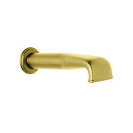 Perrin and Rowe U.3585IB 8in Non Diverter Tub Spout in English Gold