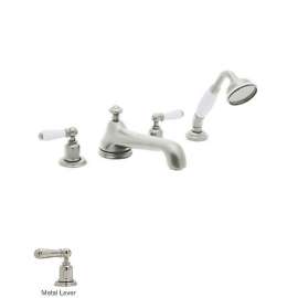 Perrin and Rowe U.3737L-PN Roman Tub Faucet in Polished Nickel
