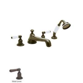 Perrin and Rowe U.3737L-EB Roman Tub Faucet in English Bronze