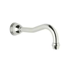 Perrin and Rowe U.3785PN 10in Non Diverter Tub Spout in Polished Nickel