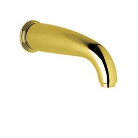 8in Non Diverter Tub Spout in English Gold