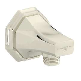 Perrin and Rowe Deco U.5146PN Handshower Wall Outlet in Polished Nickel