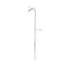 Perrin and Rowe 63-In Rigid Hook Shower Riser