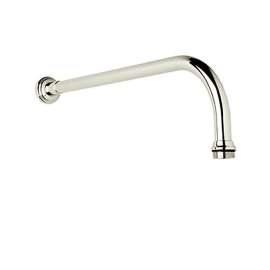 15in Wall Mounted Shower Arm in Polished Nickel