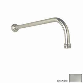 15in Wall Mounted Shower Arm in Satin Nickel