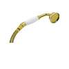 Perrin and Rowe Inclined Hand Shower With Porcelain Handle And 60-In Hose