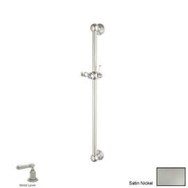 Perrin and Rowe U.5540STN 24in Slide Bar in Satin Nickel