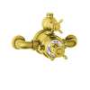 Perrin and Rowe U.5552X-IB Exposed Thermostatic Shower Valve Trim in English Gold