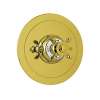 Perrin and Rowe U.5566X-IB/TO Thermostatic Valve Trim in English Gold