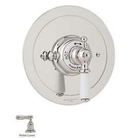 Perrin and Rowe U.5565L-PN/TO Thermostatic Valve Trim in Polished Nickel