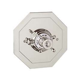 Perrin and Rowe U.5586X-PN/TO Thermostatic Shower Valve Trim in Polished Nickel