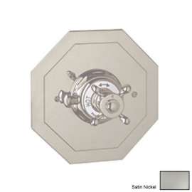 Perrin and Rowe U.5586X-STN/TO Thermostatic Shower Valve Trim in Satin Nickel