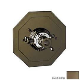 Perrin and Rowe U.5586X-EB/TO Thermostatic Shower Valve Trim in English Bronze