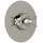 Thermostatic Trim without Volume Control with Cross Handle in Polished Nickel