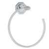 Deco Wall Mount Towel Ring in Polished Chrome
