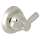 Holborn Wall Mount Double Robe Hook in Polished Nickel