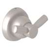 Holborn Wall Mount Double Robe Hook in Satin Nickel
