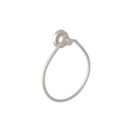 Holborn Wall Mount Towel Ring in Satin Nickel