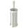 Holborn Floor Standing Toilet Brush Holder in Polished Nickel