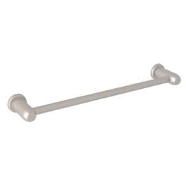 18-in Holborn Wall Mount Single Towel Bar in Satin Nickel