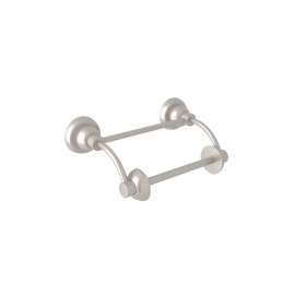 Holborn Wall Mount Pivot Bar Toilet Roll Holder in Satin Nickel