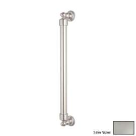 Perrin and Rowe U.6907STN 18in Decorative Grab Bar in Satin Nickel