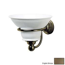 Wall Mounted Soap Dish Holder in English Bronze