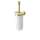 Wall Mounted Toilet Brush Holder in English Gold