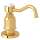 Traditional Deck Mount Soap Dispenser in English Gold