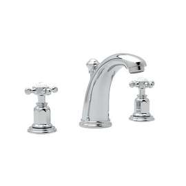U.3761X-2 Perrin and Rowe Widespread Bathroom Faucet and Pop-Up Drain