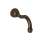Wall Mounted Lavatory Spout in English Bronze