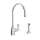 Perrin and Rowe U.4702APC-2 Kitchen Faucet and Metal Lever Handle in Polished Chrome