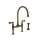 Perrin and Rowe U.4719L-EB-2 Bridge Kitchen Faucet in English Bronze